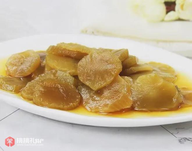 福建特产-紫山酱菜特写
