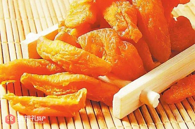 图为李广杏干特写