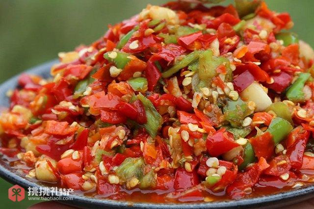 图为宜丰土特产辣椒酱
