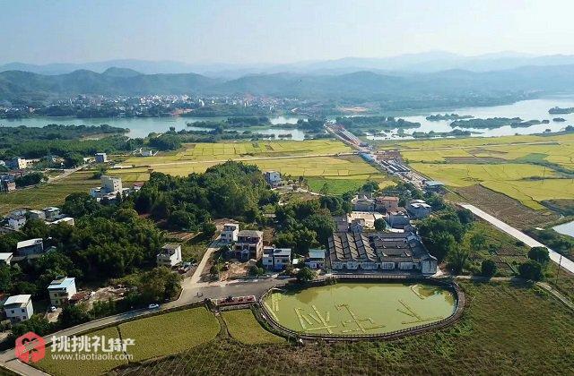 图为河源市东源县义合镇下屯村美景