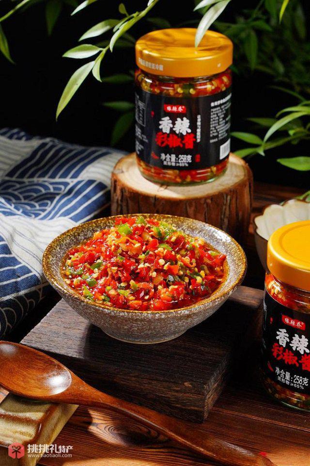 图为衡阳特色美食梦缘酱菜