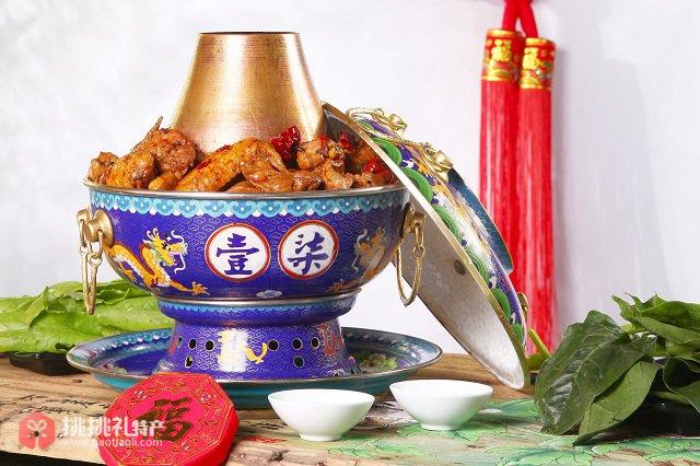 图为沧州美食0317火锅鸡