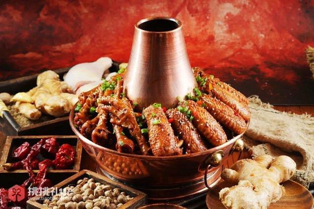 图为0317火锅鸡菜品宣传图