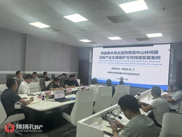 图为房县县委常委、常务副县长林云国在房县分会场参加远程答疑