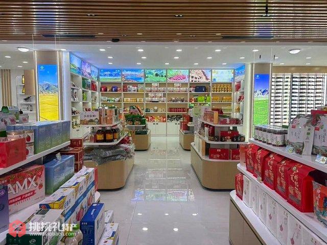 宁夏供销名优特产展销中心（宁夏供销合作社供图）
