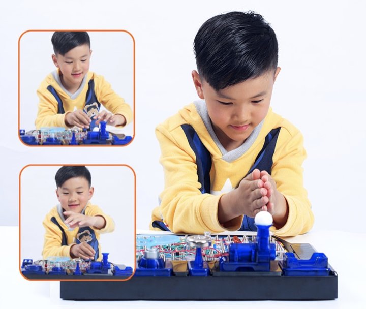送孩子的六一儿童节礼物推荐12：stem 物理电路玩具套装