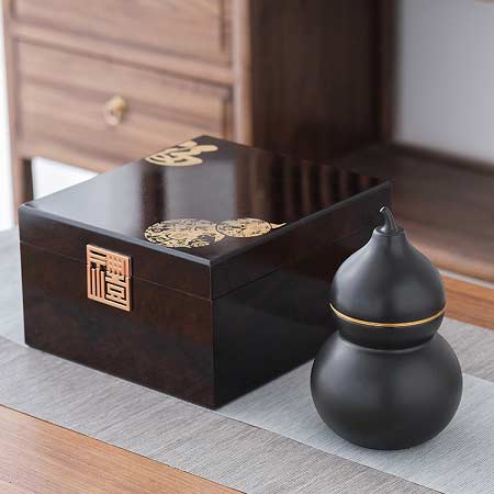送客户礼物推荐福禄茶叶罐礼盒高档实用商务礼品