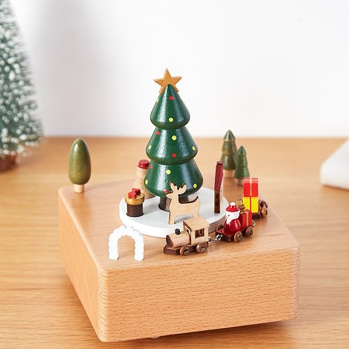 平安夜礼物：圣诞主题八音盒