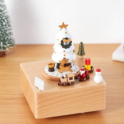 平安夜礼物：圣诞主题八音盒
