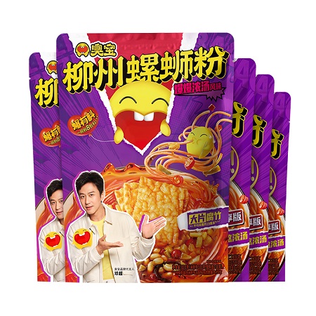 广西柳州螺蛳粉 爆爆浓汤速食夜宵